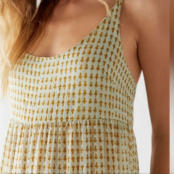 Free People Midnight Dance Print Maxi Dress In Gray Combo. NWT! Sz M - Picture 4 of 14